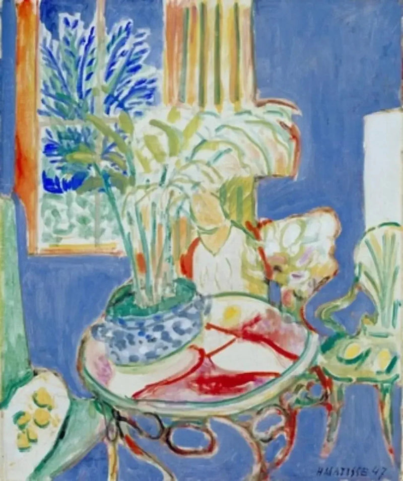 Lille blå indretning - Henri Matisse