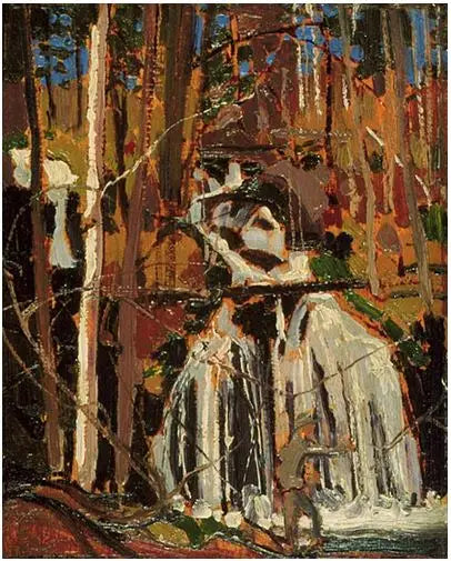 Lille Cauchon-søen - Tom Thomson