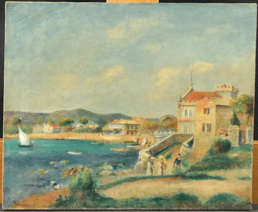 Lille havn - Pierre-Auguste Renoir