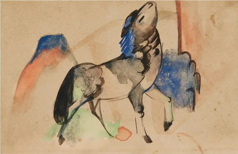 lille fabulerende væsen II - Franz Marc