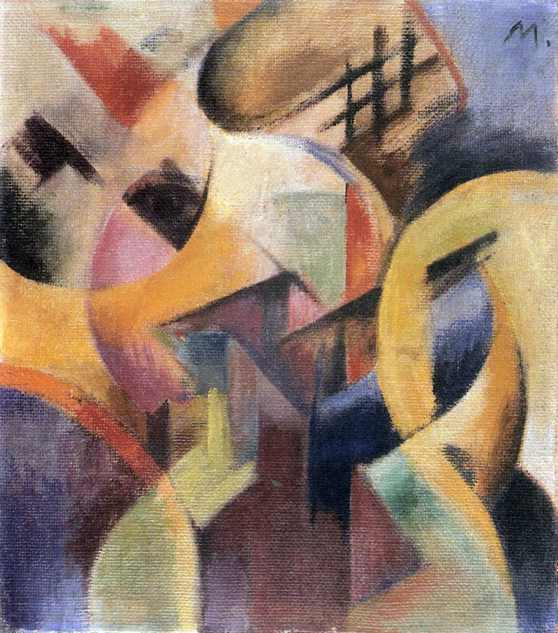 Lille komposition I - Franz Marc