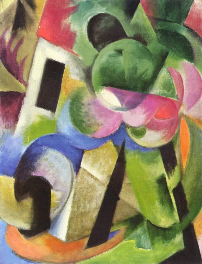 Lille komposition II - Franz Marc