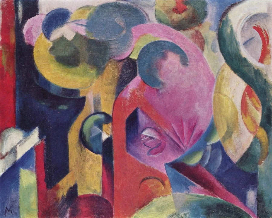 Lille komposition III - Franz Marc