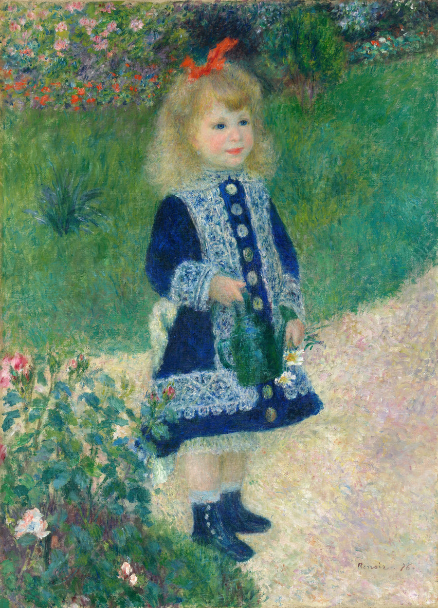 Den Lille Pige med Vandkanden - Pierre-Auguste Renoir
