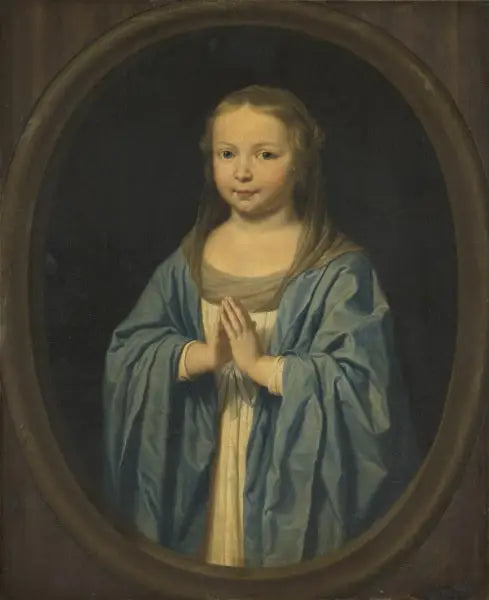 Lille pige med ledede hænder - Philippe de Champaigne