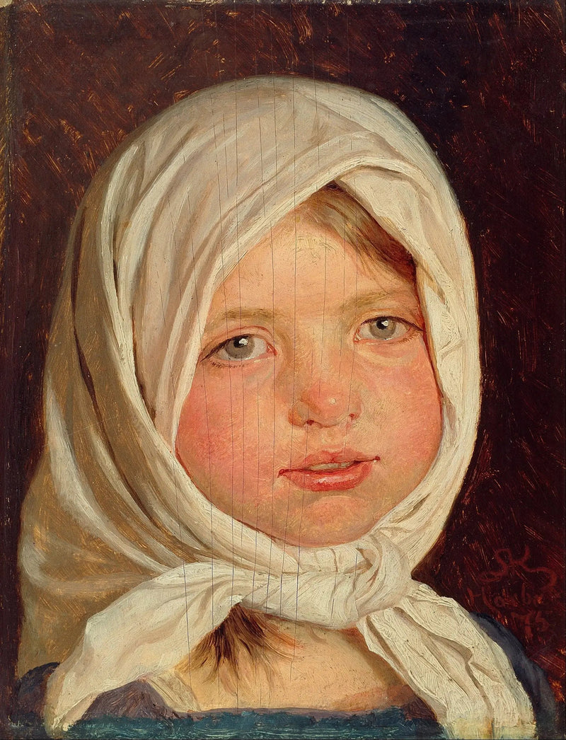Lille pige fra Hornbæk - Peder Severin Krøyer