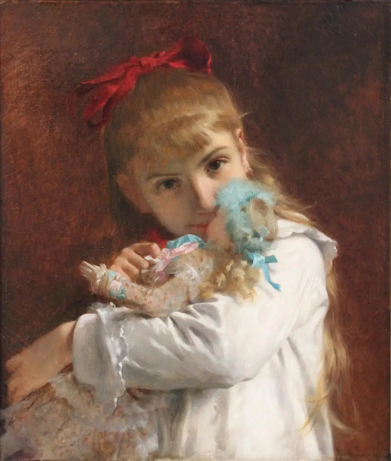 Lille pige - Pierre Auguste Cot