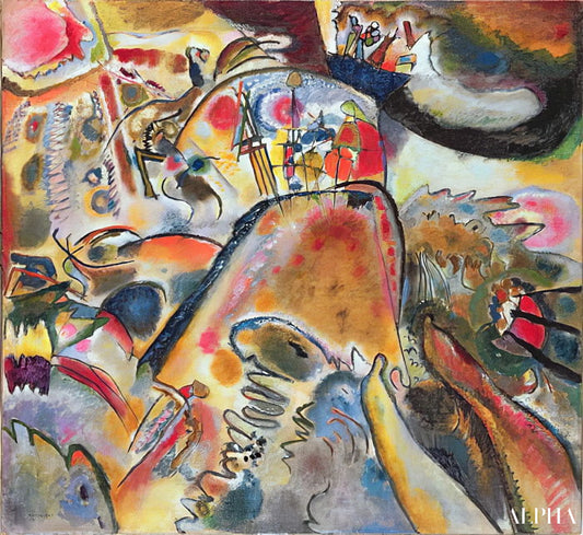 Små fornøjelser - Vassily Kandinsky - Reproduktioner af malerier og højkvalitets malerier