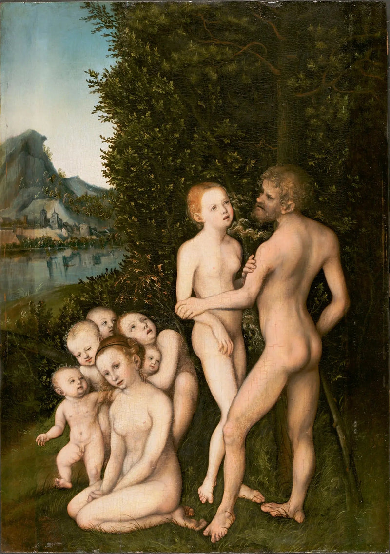 Primitive folk - Lucas Cranach den Ældre