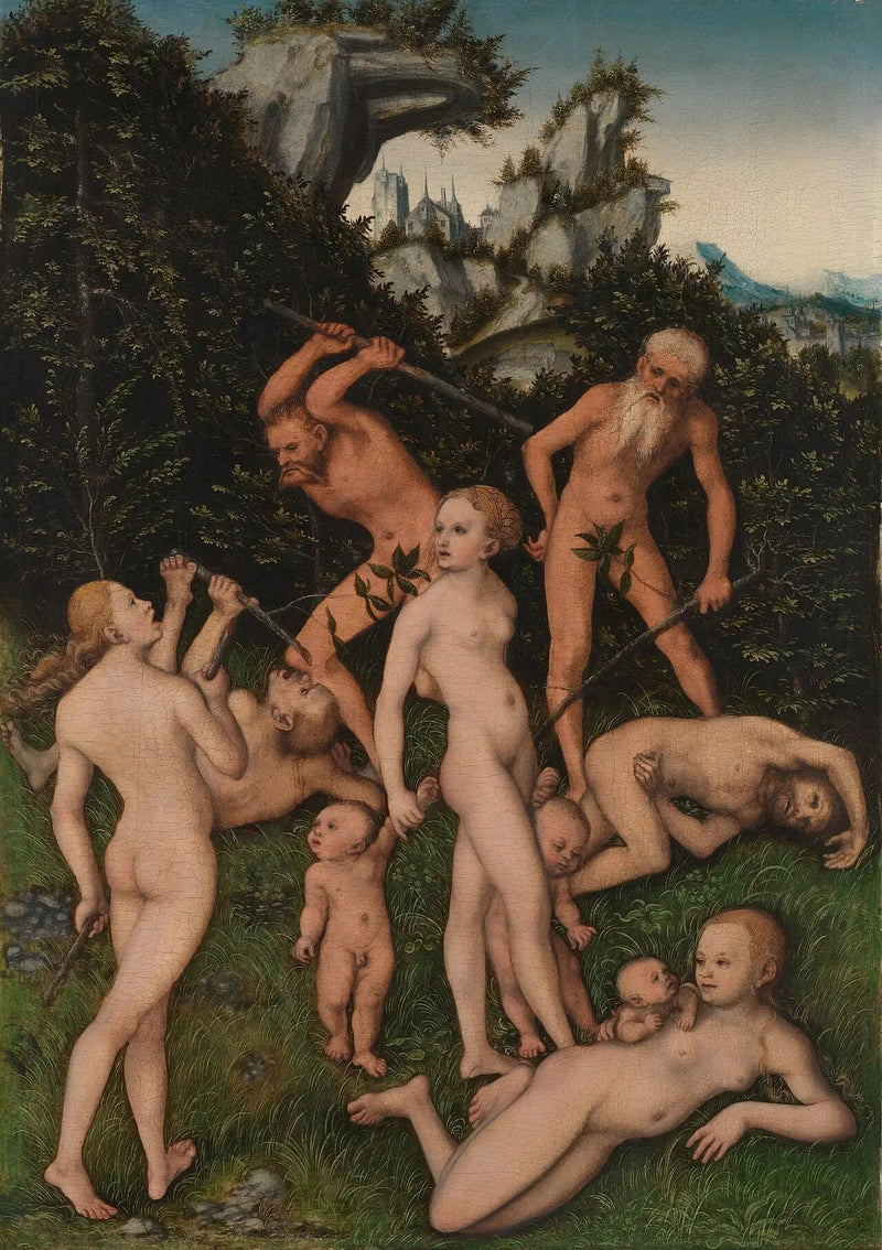 Primitive folk - Lucas Cranach den Ældre