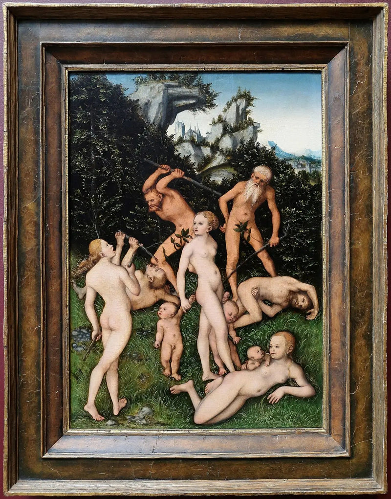 Primitive folk - Lucas Cranach den Ældre