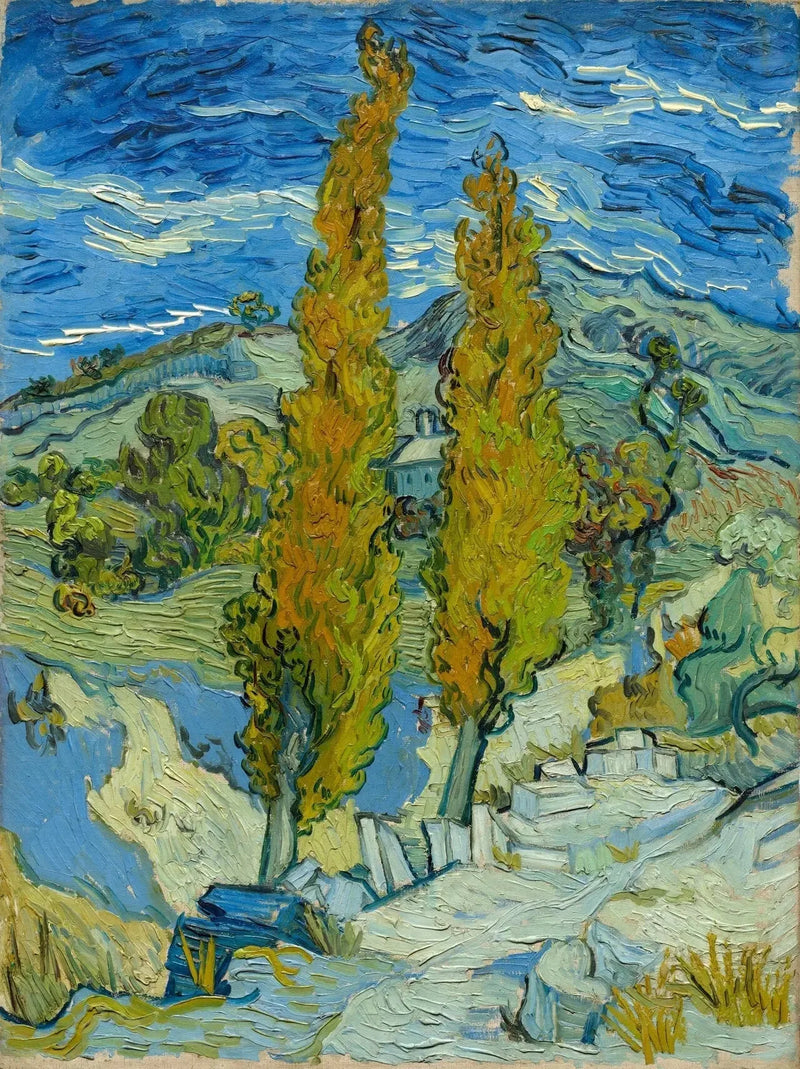 Popler i Saint-Rémy - Vincent van Gogh