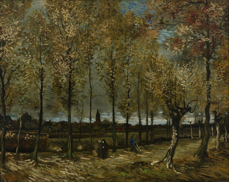 Popler nær Nuenen - Vincent van Gogh