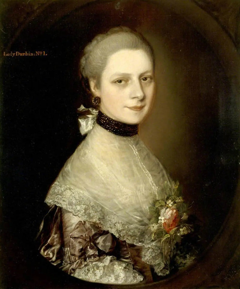 Måske Elizabeth Collett, fru John Durbin (1737-1759) - Thomas Gainsborough