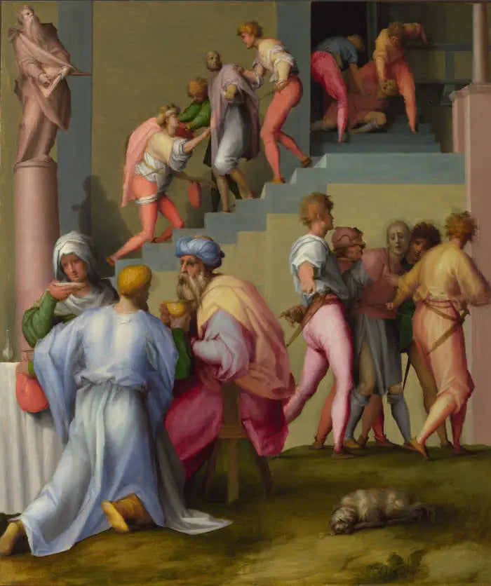 Farao med sin butler og sin bager - Pontormo
