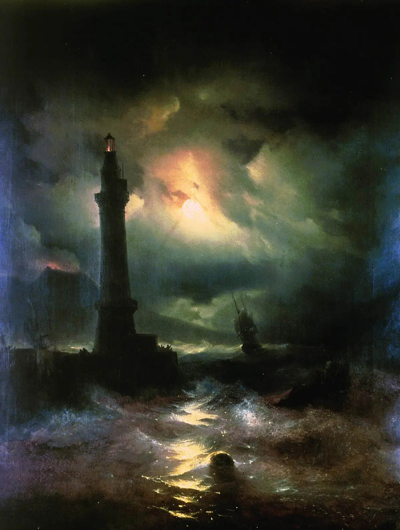 Neapolitansk lygte. - Ivan Aïvazovski