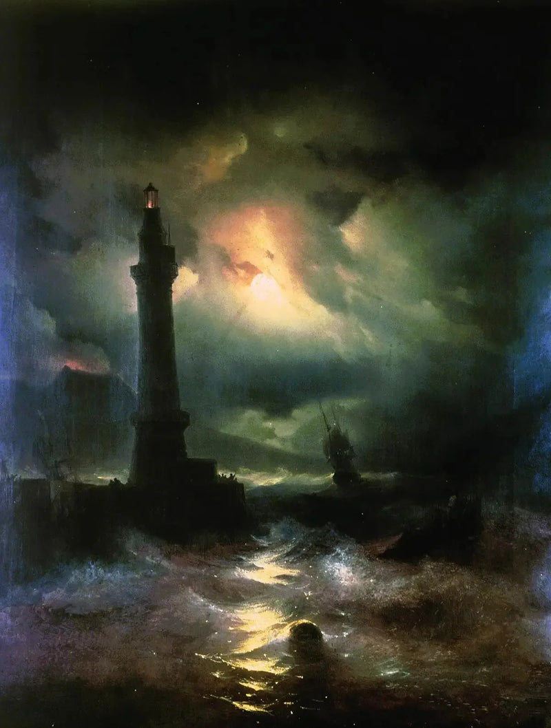 Neapolitansk lygte. - Ivan Aïvazovski