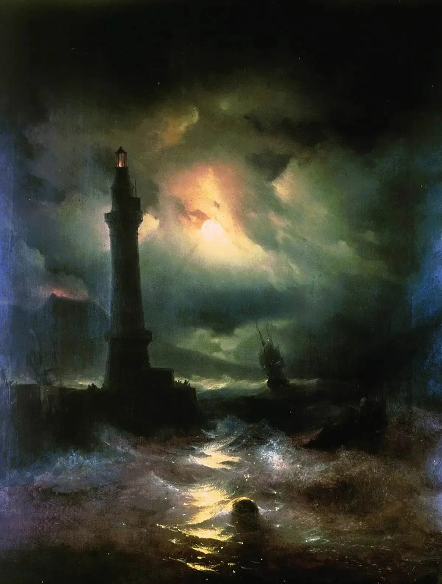 Neapolitansk lygte. - Ivan Aïvazovski