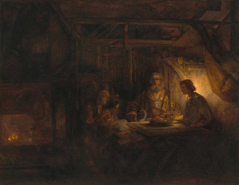 Philémon og Baucis - Rembrandt