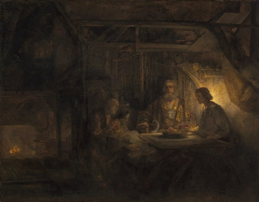 Philémon og Baucis - Rembrandt