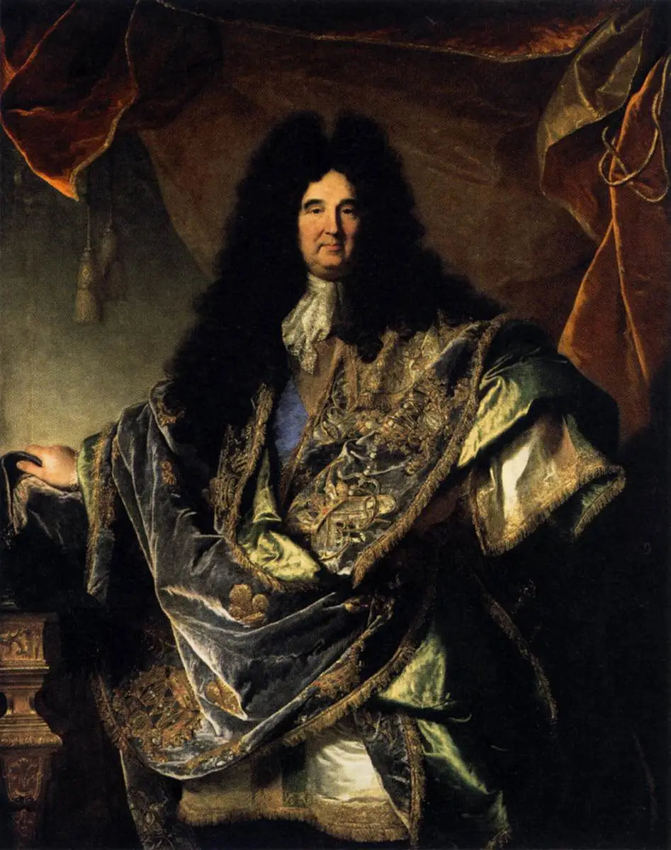 Philippe de Courcillon, marquis de Dangeau - Hyacinthe Rigaud image 1 copie peinte à la main à l’huile