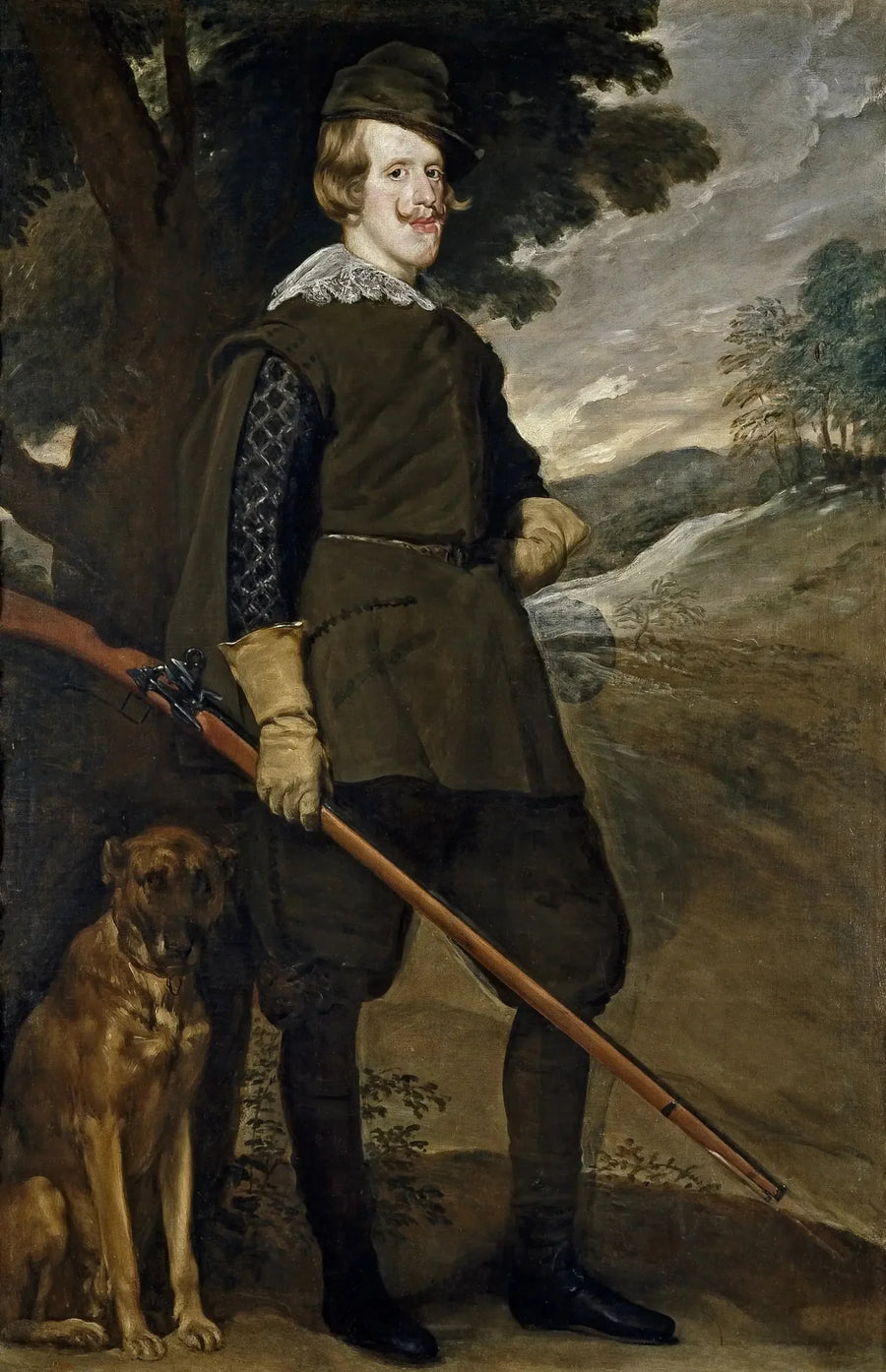 Philippe IV jæger - Diego Velázquez