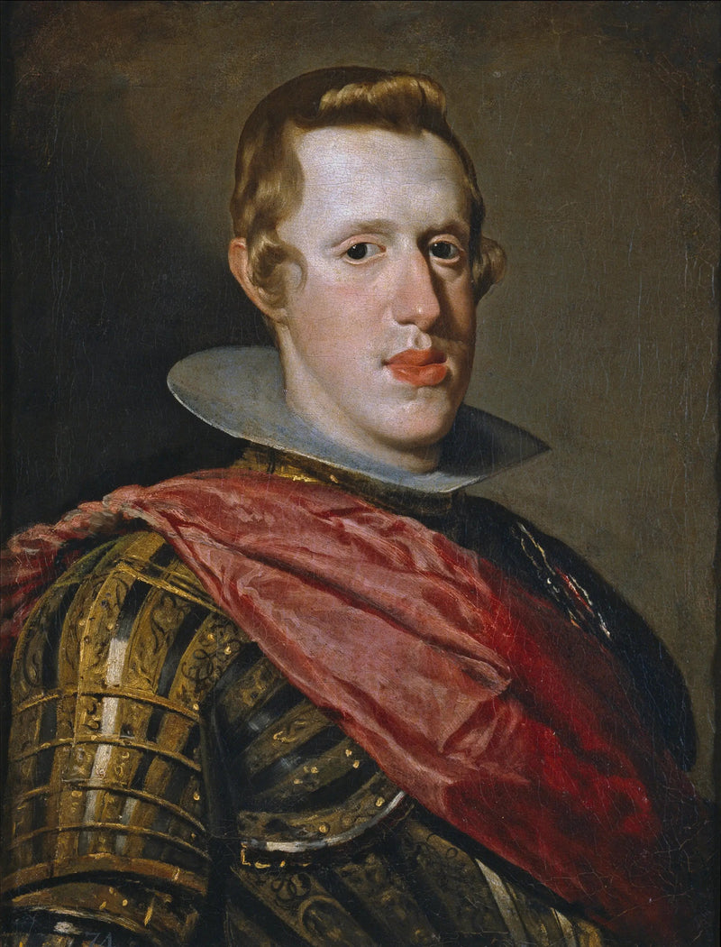 Philippe IV i rustning - Diego Velázquez