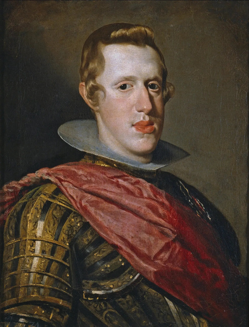 Philippe IV i rustning - Diego Velázquez