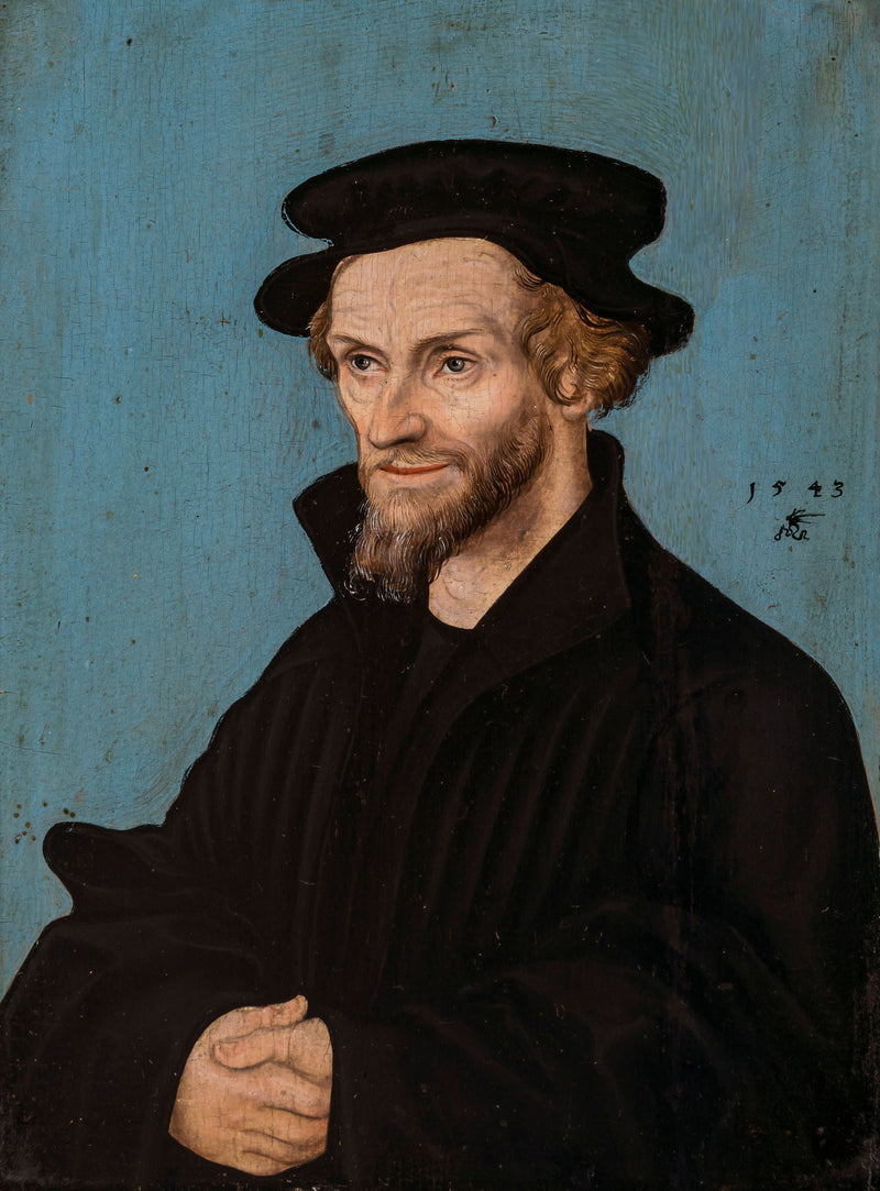 Philippe Mélanchthon - Lucas Cranach den Ældre