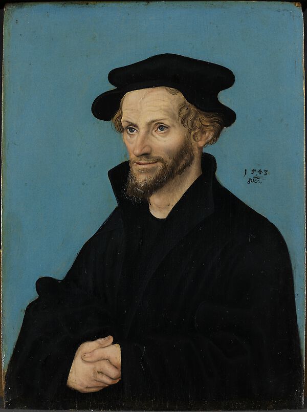 Philippe Mélanchthon - Lucas Cranach den Ældre