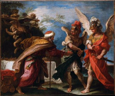 Phineas og Boréas' Sønner - Sebastiano Ricci