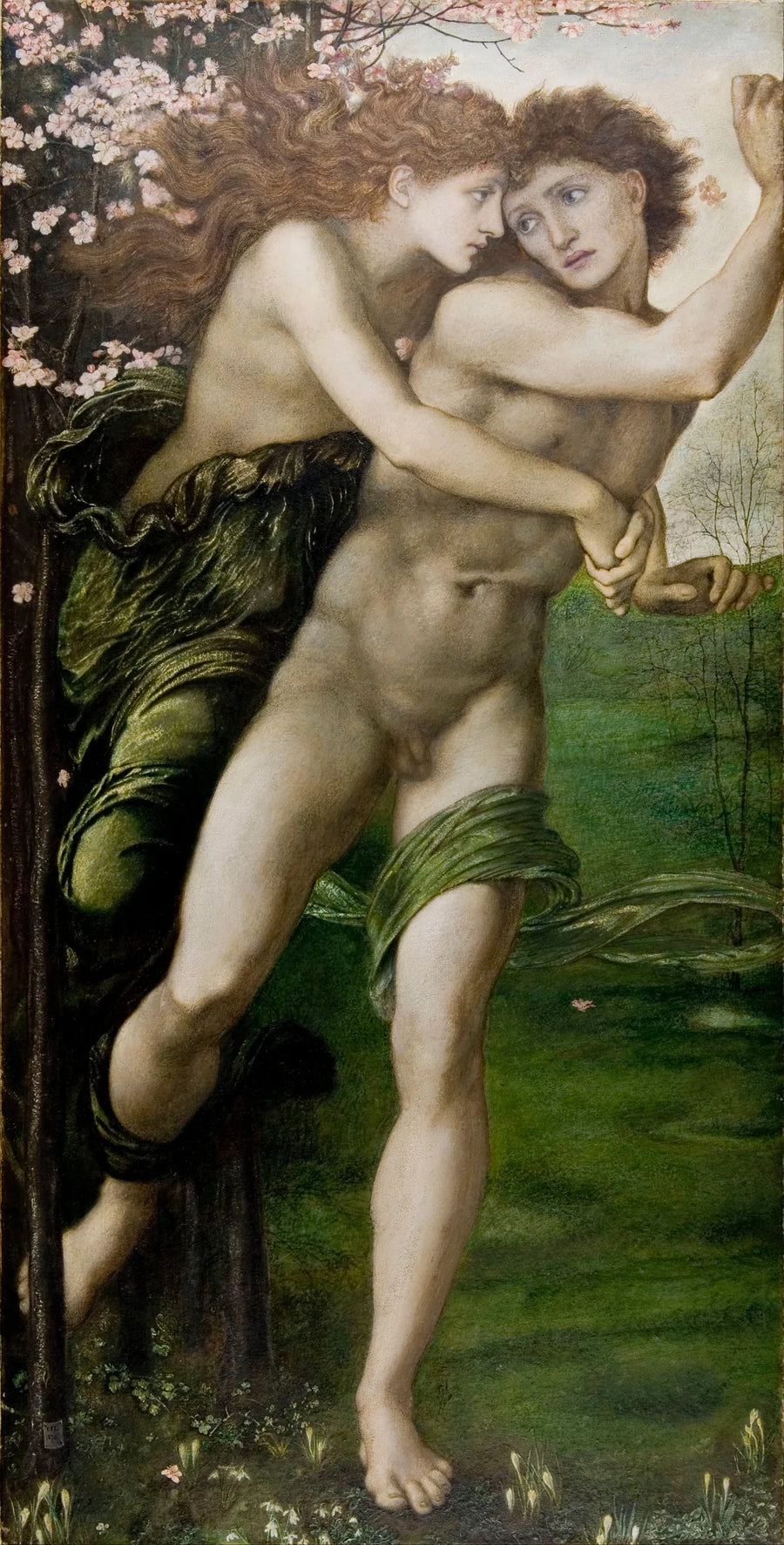 Phyllis og Démophon - Edward Burne-Jones