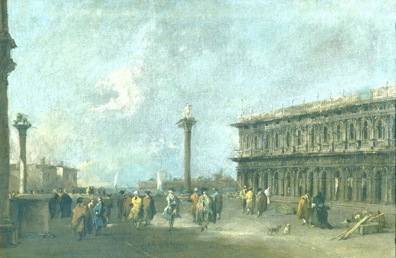 Piazzetta de S. Marco, Venedig - Francesco Guardi