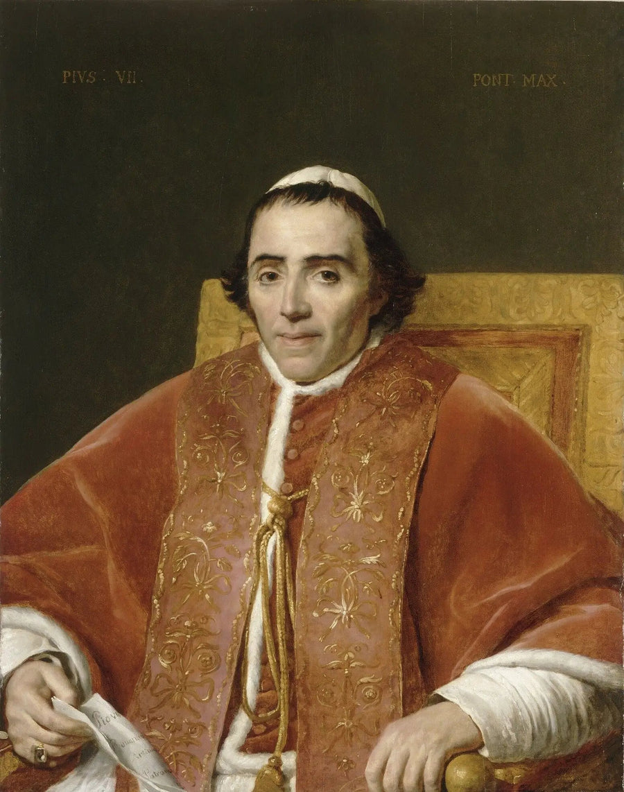 Pave Pius VII (1740-1823) - Jacques-Louis David