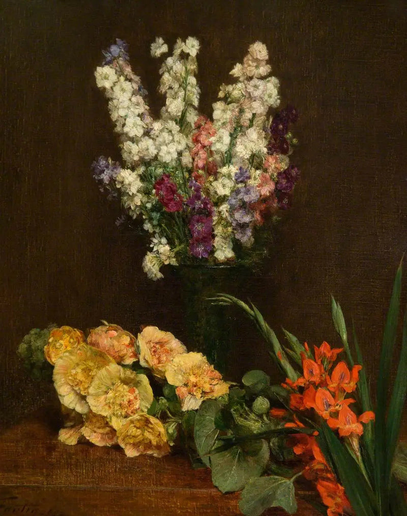 Blomsterstykke - Henri Fantin-Latour