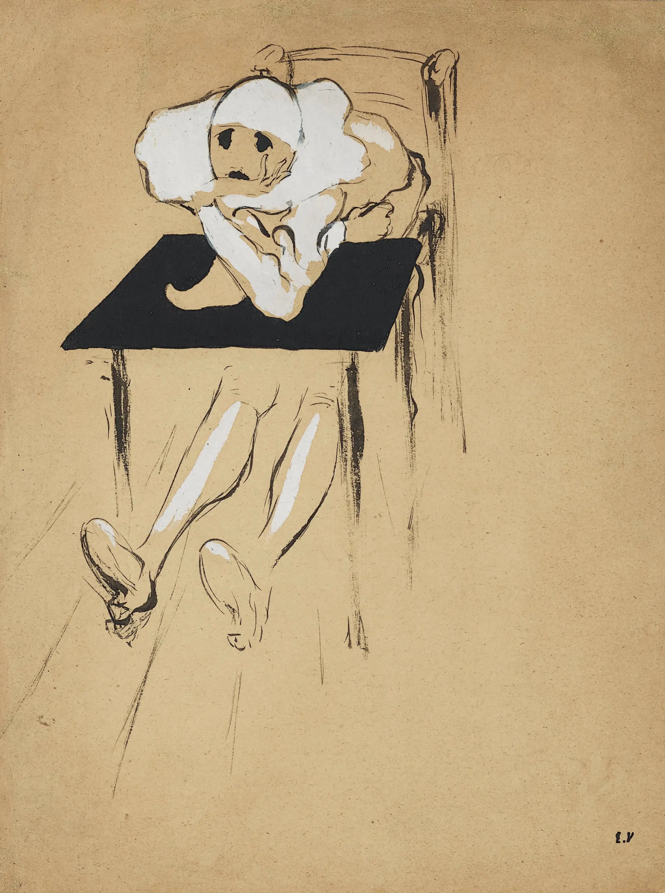 Pierrot - Édouard Vuillard - Alpha Reproduction