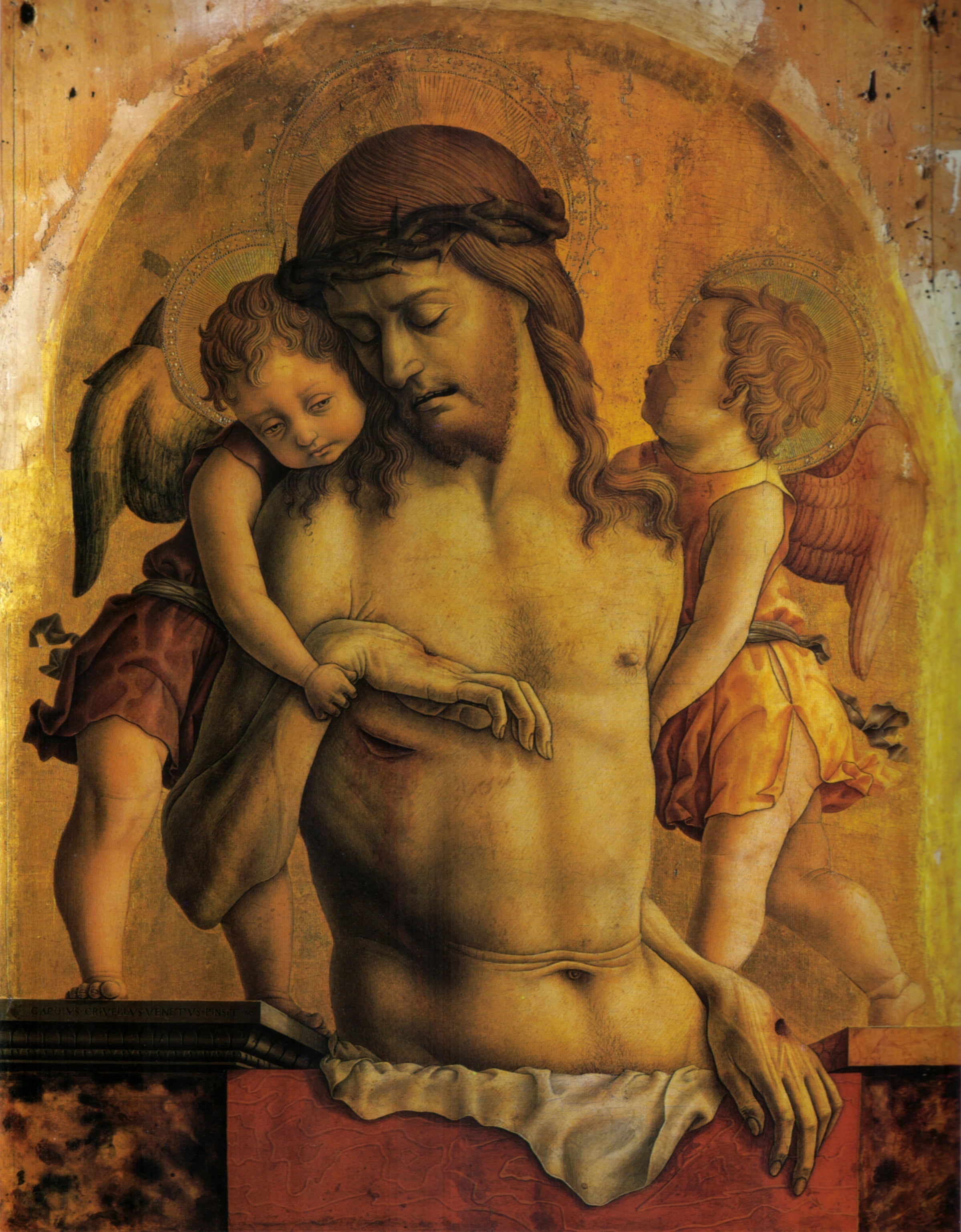 Pietà de Montefiore - Carlo Crivelli - Alpha Reproduction