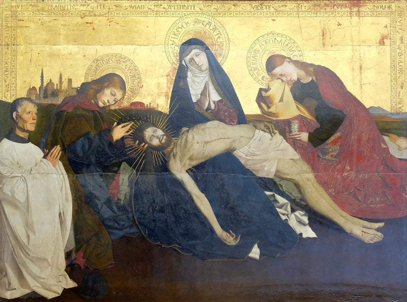 Pietà af Villeneuve-lès-Avignon - Enguerrand Quarton