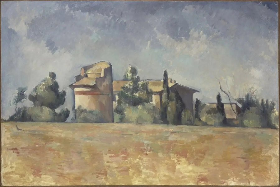 Duerhus fra Bellevue - Paul Cézanne