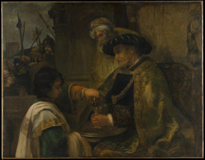 Pilatus vasker hænderne - Rembrandt