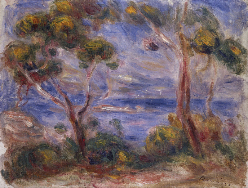 Pins i Cagnes - Pierre-Auguste Renoir
