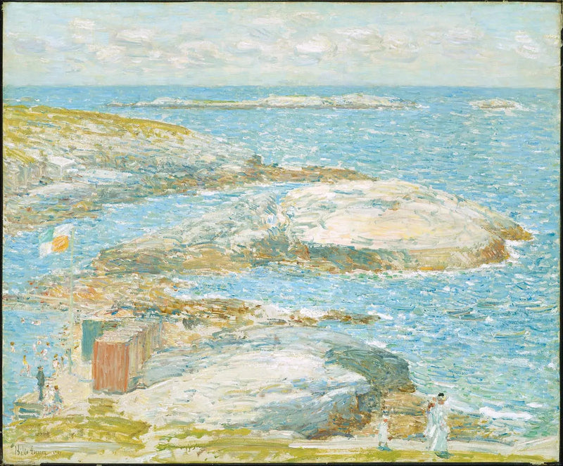 Svømmebassin, Appledore - Childe Hassam