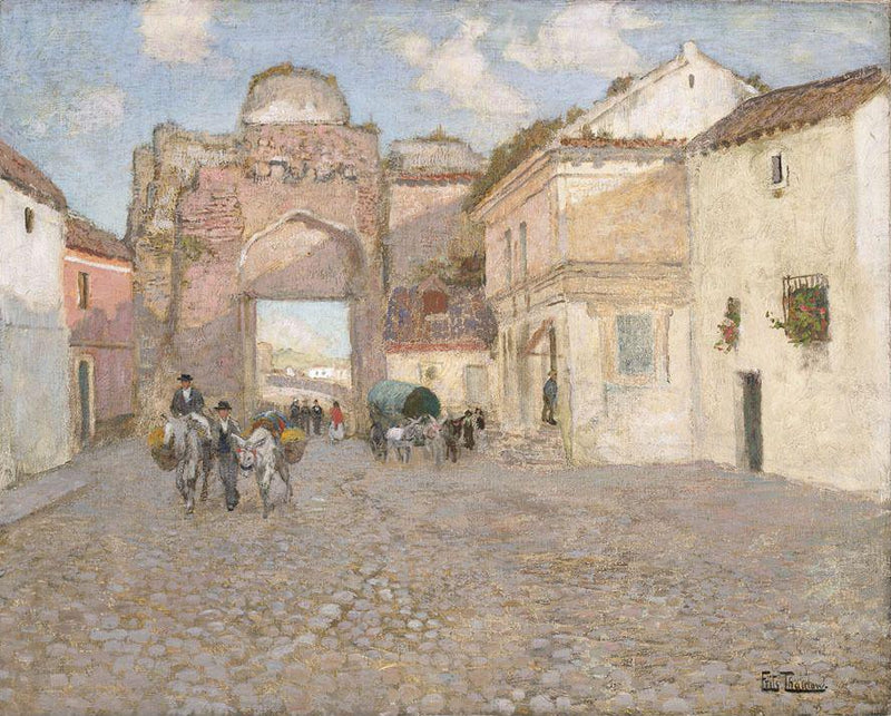 Sted i Cordoba - Frits Thaulow