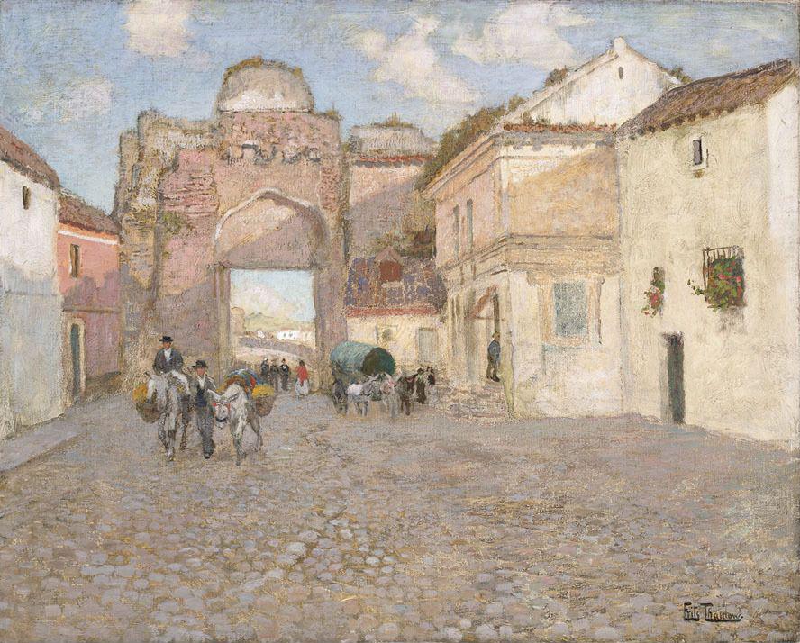 Sted i Cordoba - Frits Thaulow
