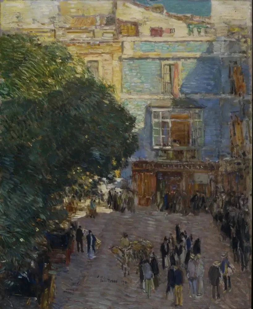 Sevilla Plads - Childe Hassam