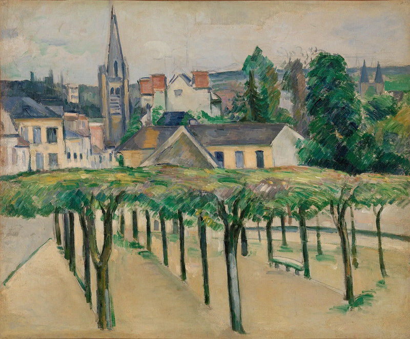 Landsbytorv - Paul Cézanne