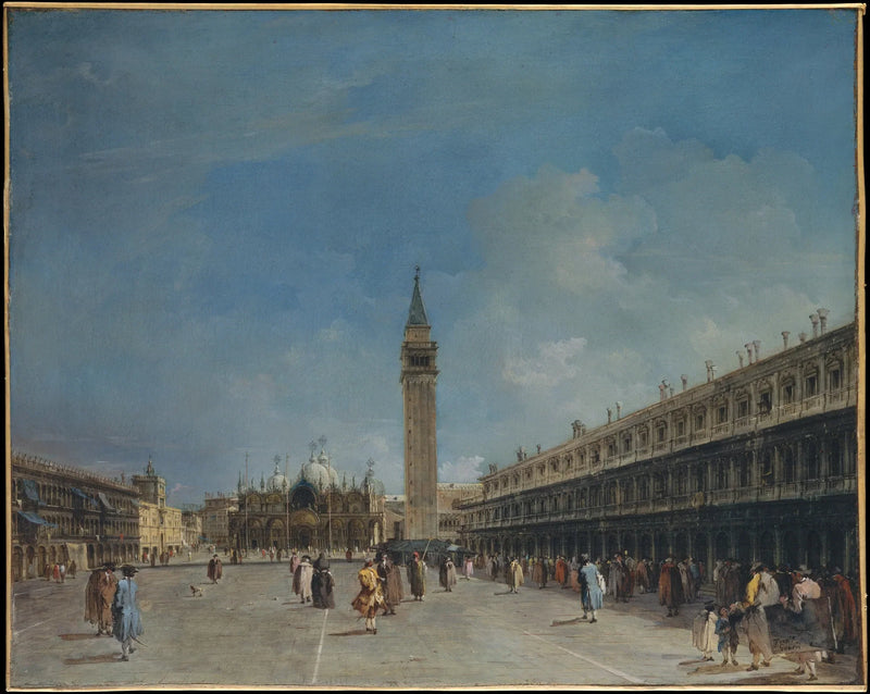 Pladsen Saint-Marc - Francesco Guardi