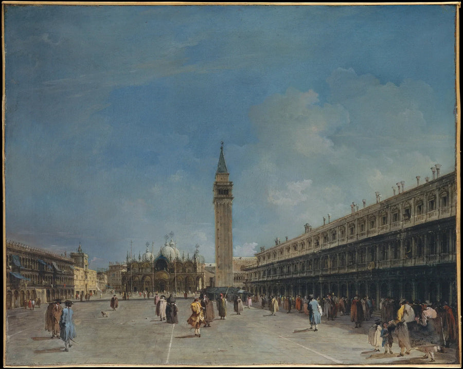 Pladsen Saint-Marc - Francesco Guardi