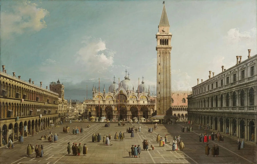 Place Saint-Marc, Venedig - Canaletto