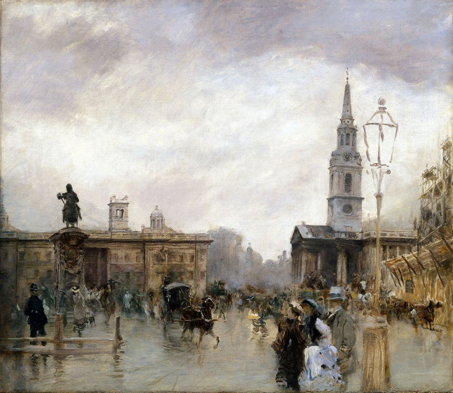 Plads Trafalgar - Giuseppe De Nittis